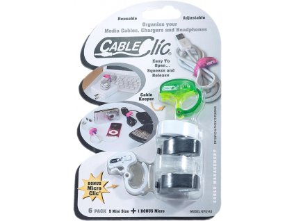Cable Clic - set 5x mini + 1 x micro | Nářadí Praha