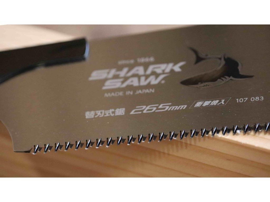 Famex Sierra Japonesa Kataba Plegable De 265 Mm – Hoja De Acero Al Carbono De 0.6 Mm, Corte Por Tracción Para Carpintería Profesional Y Precisa
