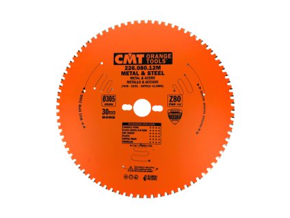 CMT Industrial | Pilový kotouč na železo a ocel ø 305/30 mm Z 80 HW