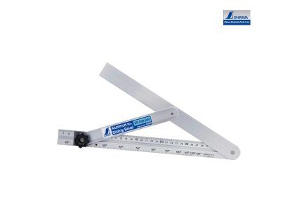 Posuvný úhelník Shinwa 30 cm s úhlovou stupnicí – produkt na bílém pozadí