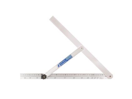 Posuvný úhelník Shinwa 45 cm s úhlovou stupnicí – produkt na bílém pozadí