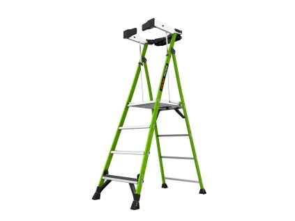 Sklolaminátové plošinové schůdky Little Giant Fortress 4 pro servis a údržbu