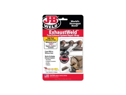 ExhaustWeld 38572 – opravná bandáž na výfukové potrubí o rozměru 5 × 183 cm s odolností do 593 °C