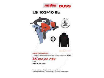MAFELL | LS 103 Ec  - Akční set k 100 letům řetězové dlabačky.