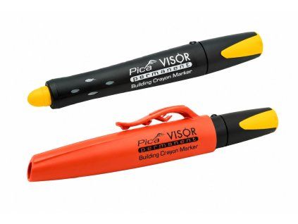 Pica VISOR permanent – značkovací náplň Ø10 mm délka 85 mm na bílém pozadí