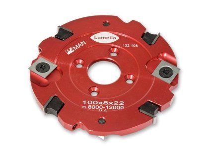 Lamello  Clamex S 132108 – drážkovací fréza 100 × 8 × 22 mm pro spojky Clamex S-18