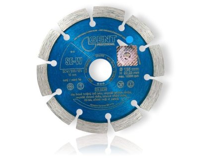 Gent | řezný dia kotouč na cihly, prostý a nevyzrálý beton