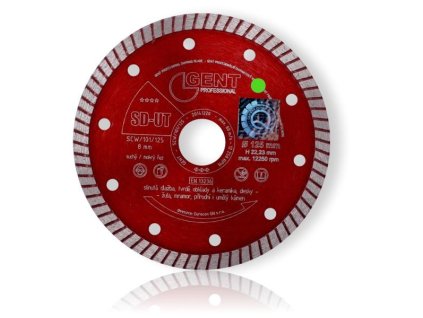 GENT | Ultra-tenký turbo řezný dia kotouč – na slinutou dlažbu a tvrdé obklady
