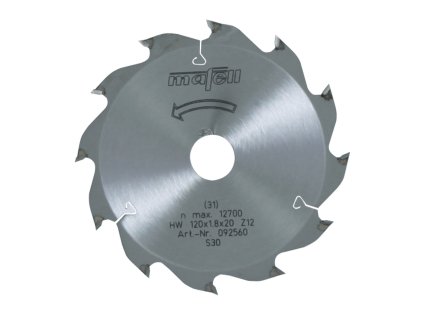 Mafell | Pilový kotouč pro podélné řezy ø 120/20 mm Z 12 WZ
