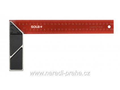 Sola - Truhlářský přesný úhelník SRC 300,350,400,500 mm (délka 350mm)