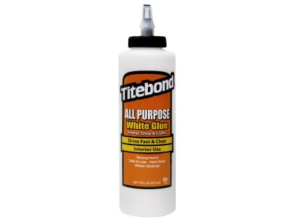 Titebond | All Purpose White Glue 473ml – lepidlo na dřevo, papír a textil