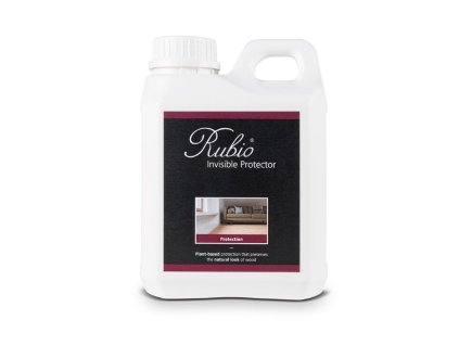 RUBIO INVISIBLE PROTECTOR - BEZBARVÝ LAK NA DŘEVO (ml na metr 69, objem 1L)