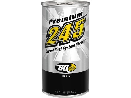 BG | 245 Premium Diesel Fuel System Cleaner 325 ml – čistič vstřikování nafty pro vyšší výkon a nižší spotřebu