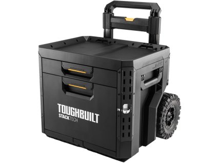 ToughBuilt | StackTech® – pojízdný box na nářadí se 2× zásuvkami