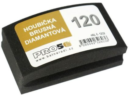 PRO5 | Diamantová brusná houbička 100 × 55 mm P120 – jemné broušení