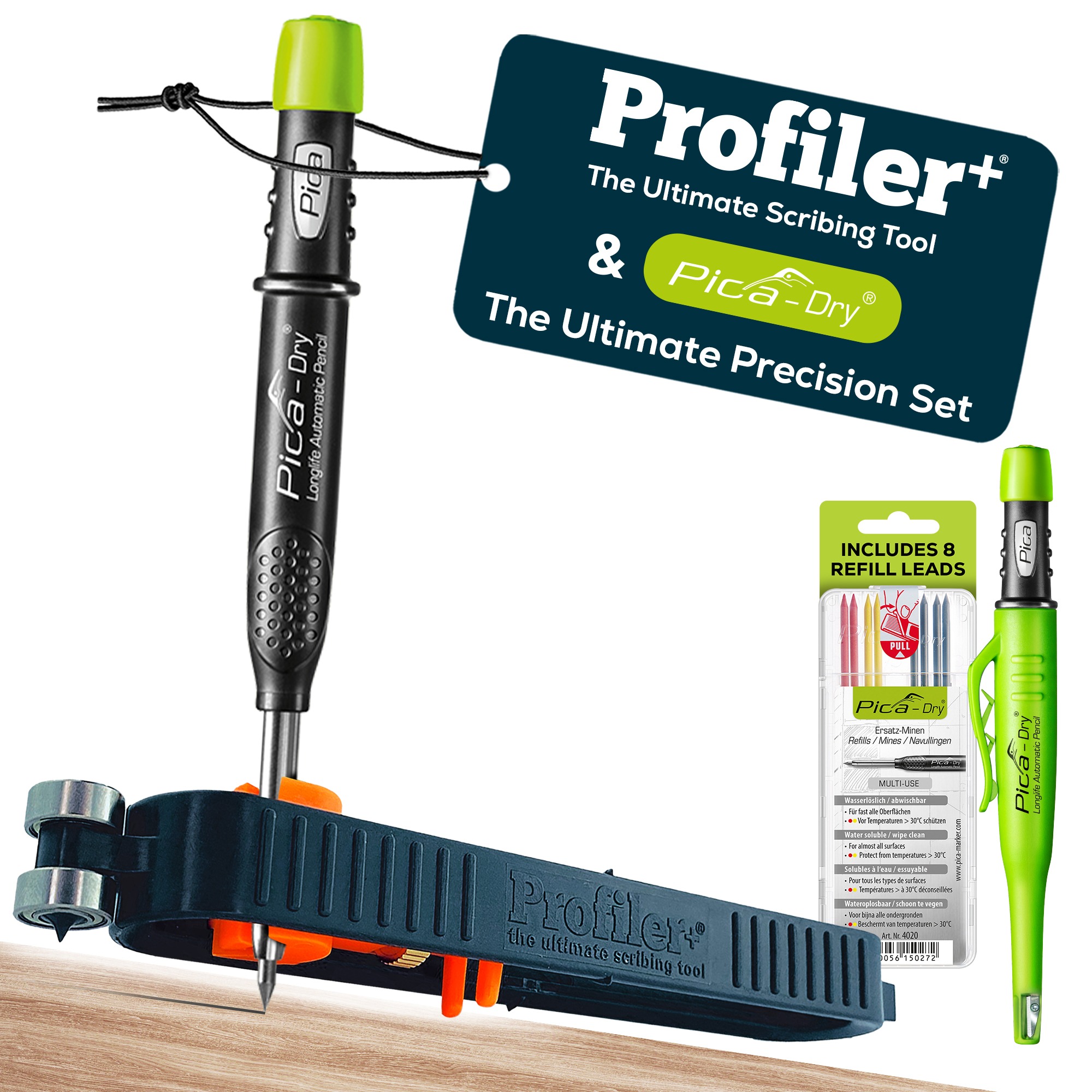 Profiler+ Profiler+® | Sada pro přesné obkreslování – Profiler+, Pica 3030, tuhy 4020