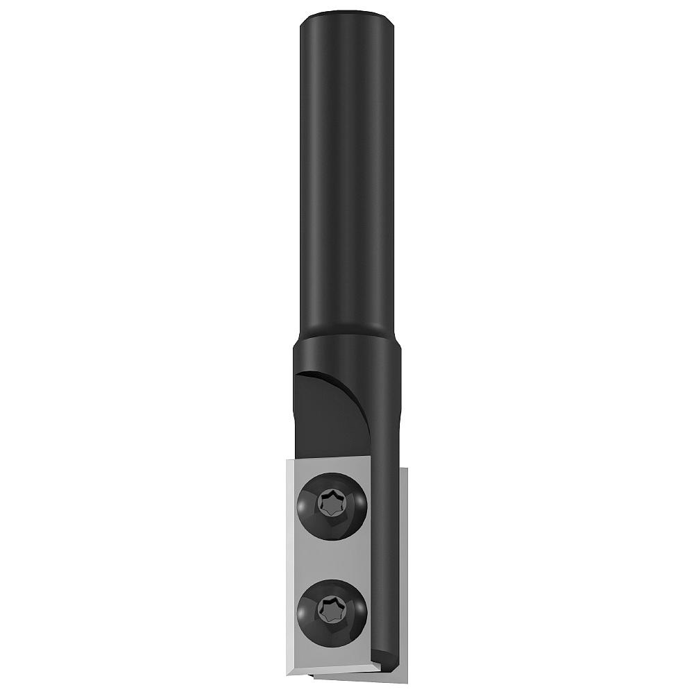 IGM Professional IGM | Drážkovací žiletková fréza F045 Ø16 / stopka Ø12 mm Varianta: Fréza: Ø16×28,3 / stopka Ø12 mm / L 86 mm.