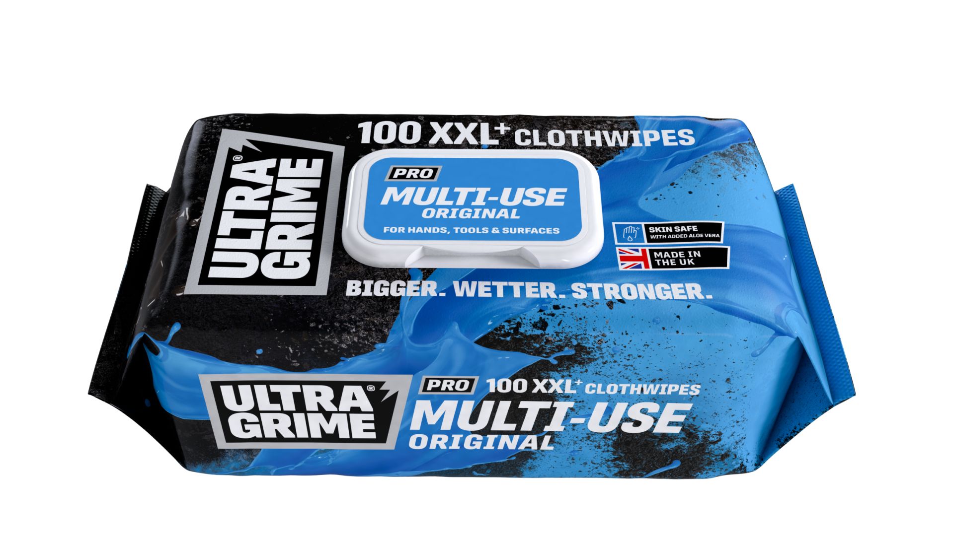 Nuvik UK Ltd UltraGrime | PRO Multiuse XXL – profesionální čisticí ubrousky 100 ks