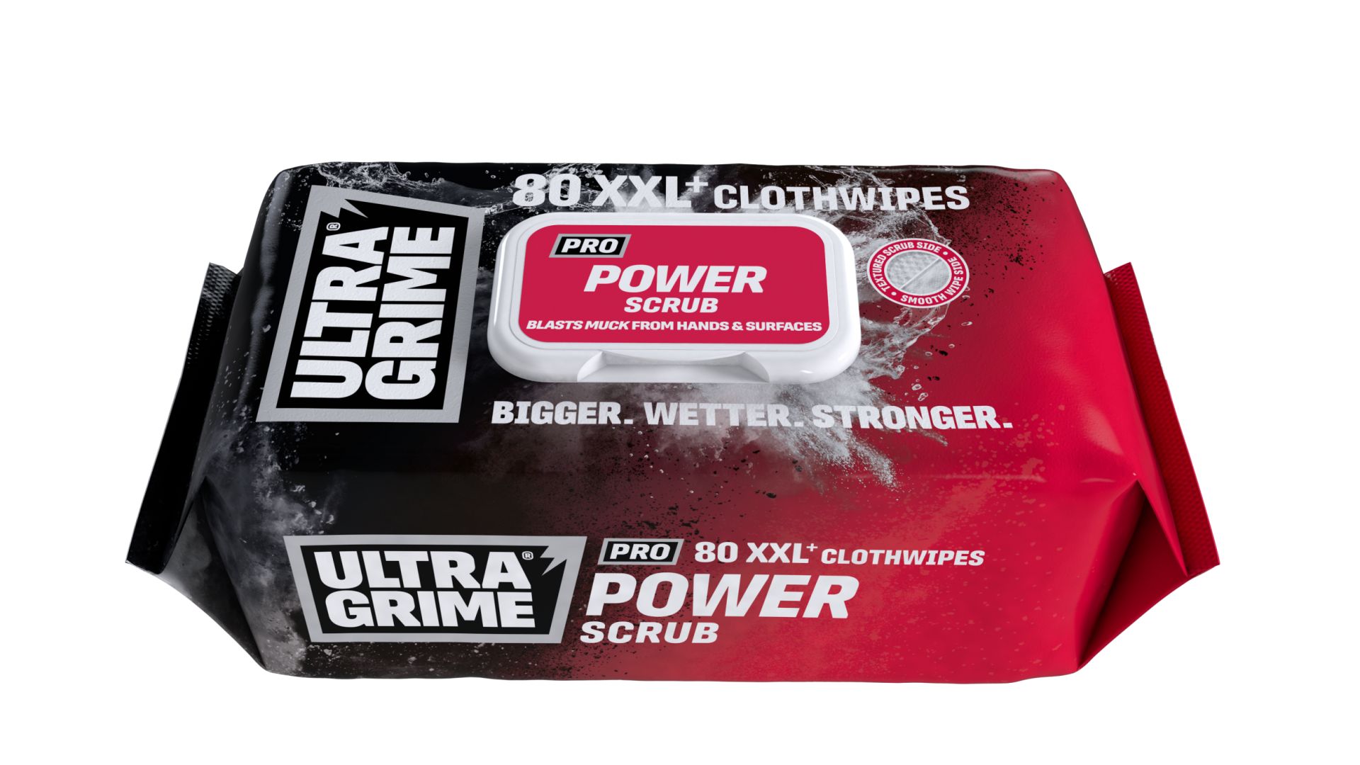 Nuvik UK Ltd UltraGrime | PRO Power Scrub XXL – profesionální čisticí ubrousky 80 ks