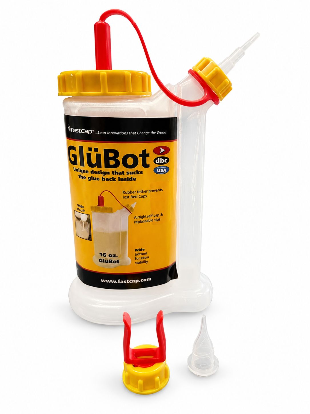 FastCap - dávkovač lepidla GluBot Varianta: Glubot 16oz(0,47l)