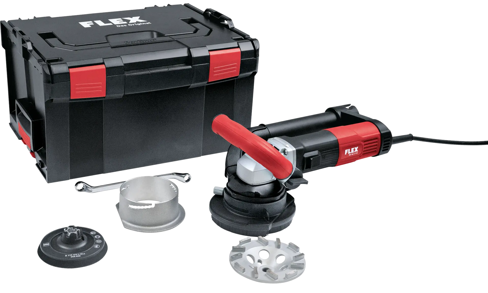 FLEX | RETECFLEX RE 16-5 115 Kit B-Jet – sanační bruska