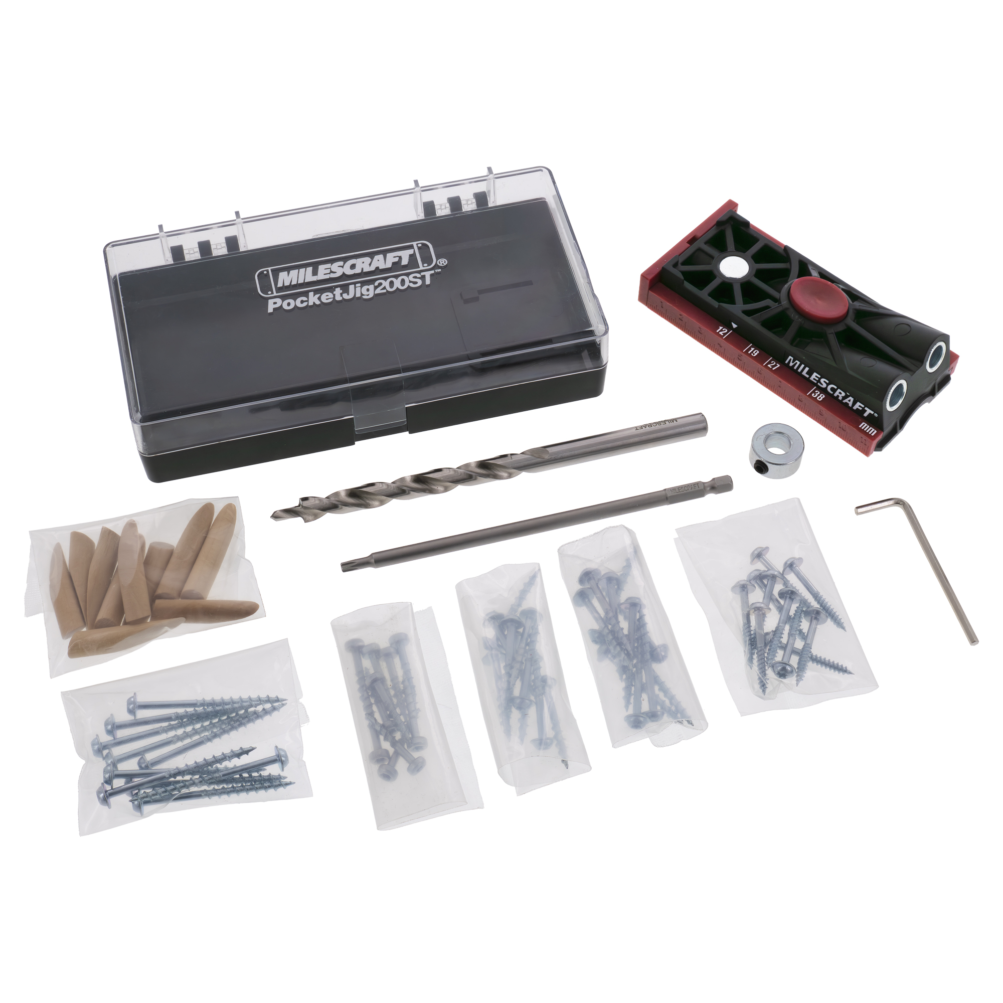 Milescraft | PocketJig200ST – přípravek na skryté spoje