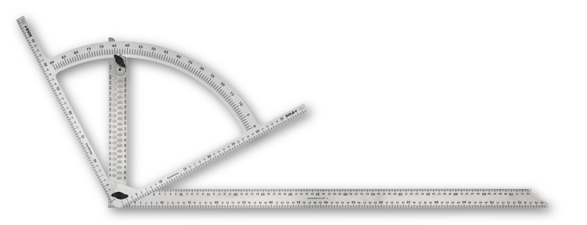 Sola - tesařský Alfa úhelník /nerez/