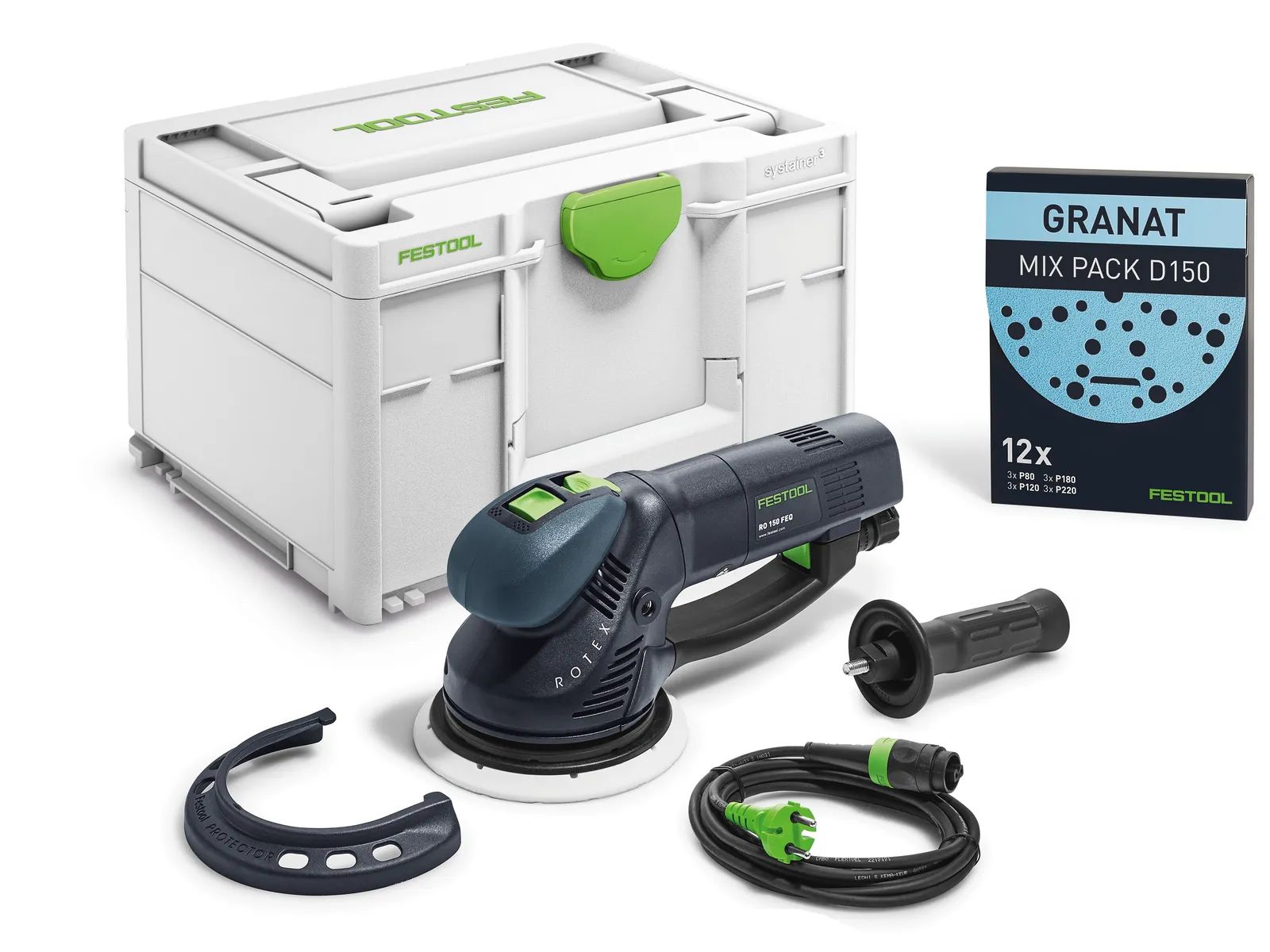 Festool | Rotačně-excentrická bruska RO 150 FEQ-Plus ROTEX