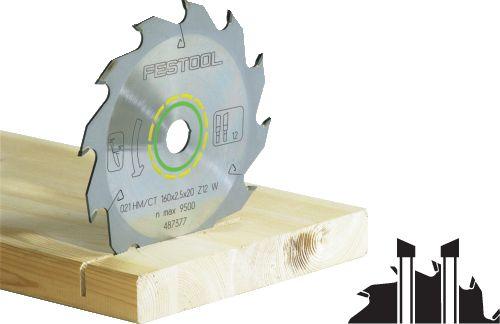 Festool - Standardní pilový kotouč HW 160X2,2X20 W18 (768129)