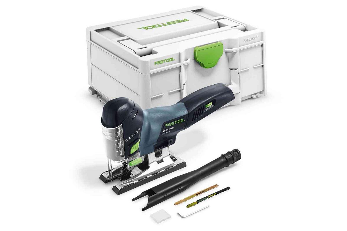 Festool - Akumulátorová přímočará pila PSC 420 EB-Basic CARVEX