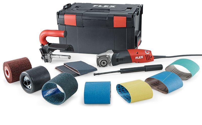 Levně Flex -BSE 14 - 3 100 Set satinýrka TRINOXFLEX v sadě | Nářadí Praha Varianta: Trinoflex SET - 433438