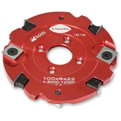 Lamello | Clamex S 132108 – drážkovací fréza 100 × 8 × 22 mm