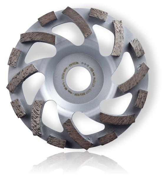 GENT | dia brusný kotouč na čerstvý i vyzrálý beton, lehce abrazivní materiály – Tornado AB – ECO Průměr: 125 mm