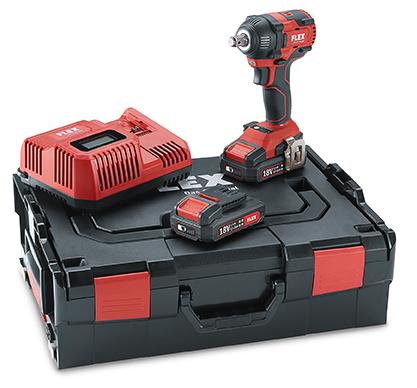 Flex Aku-rázový utahovák 18,0 V IW 1/2" 18.0-EC/2.5 Set