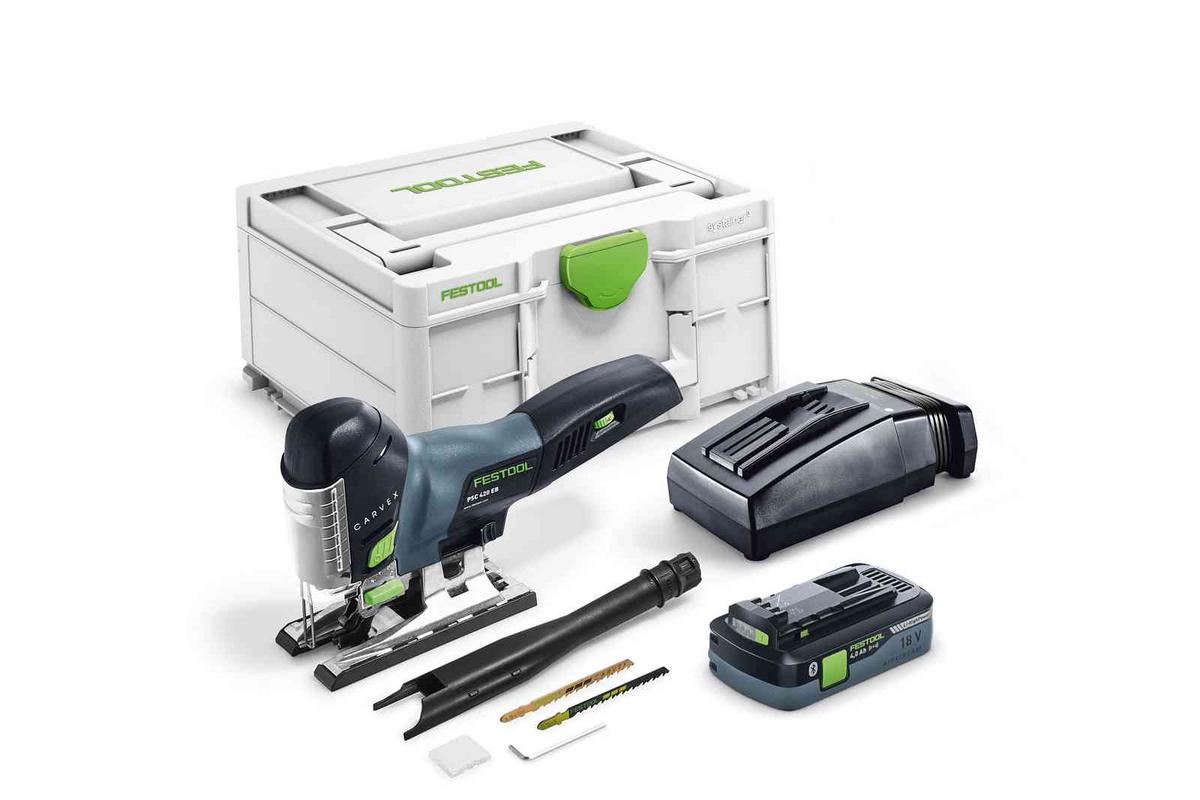 Festool - Akumulátorová přímočará pila PSC 420 HPC 4,0 EBI-Plus CARVEX