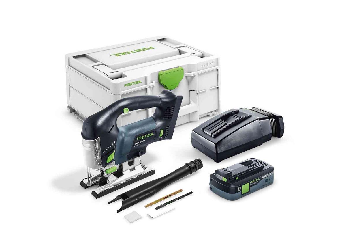 Festool - Akumulátorová přímočará pila PSBC 420 HPC 4,0 EBI-Plus CARVEX