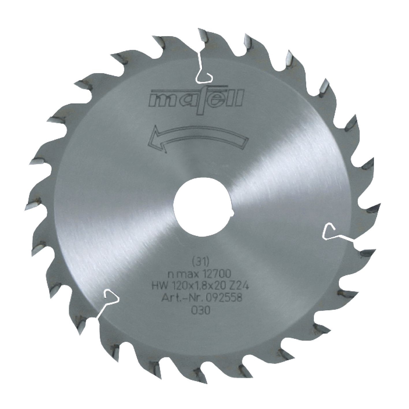 Levně Mafell |Pilový kotouč pro podélné a příčné řezy ø 120/20 mm Z 24 WZ