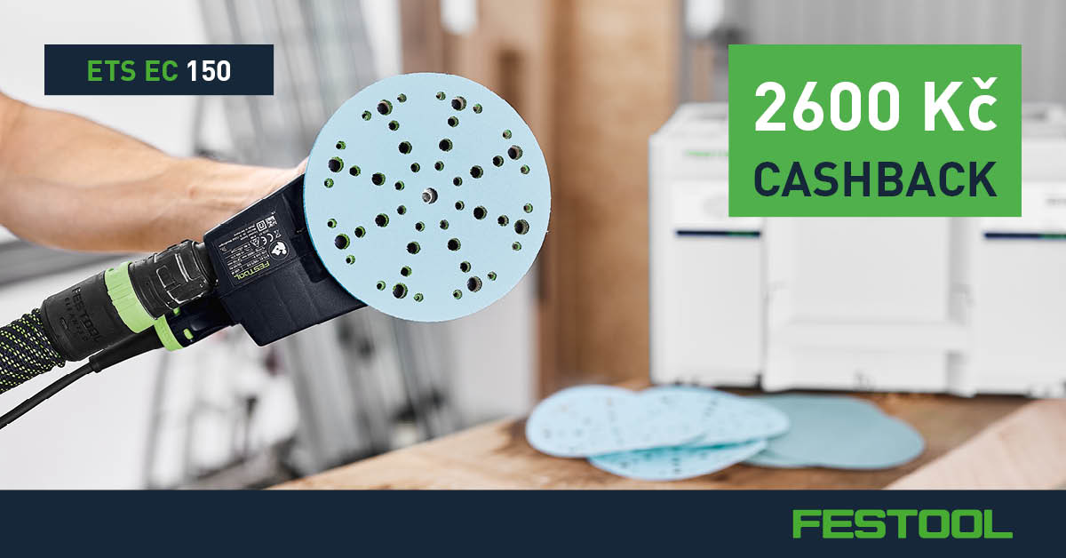 Festool | Excentrická bruska ETS EC 150/3 EQ-Plus
