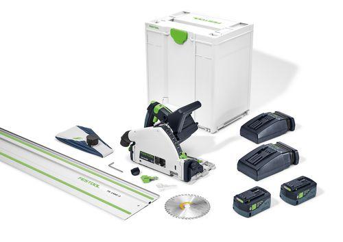 Festool - Akumulátorová ponorná pila TSC 55 KEBI-Plus/XL-FS