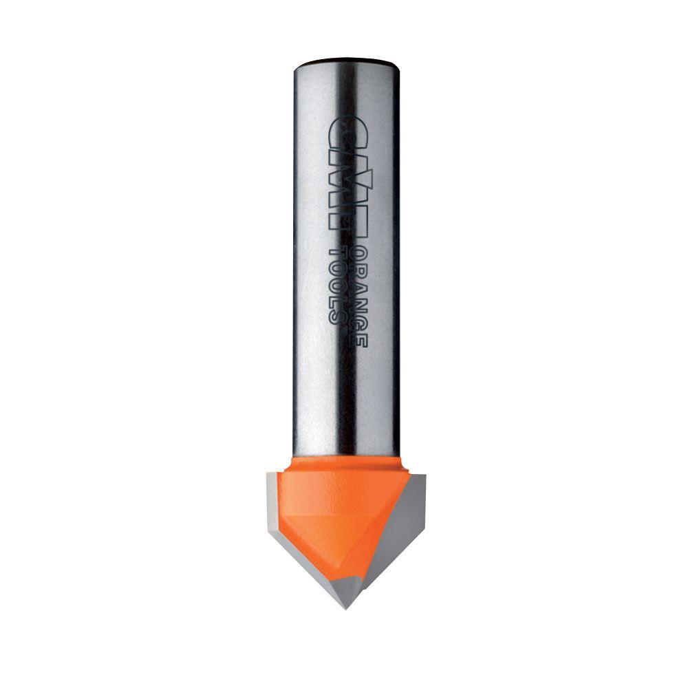 CMT Orange Tools CMT | Fréza na V drážku 90°  / stopka Ø8mm Varianta: Varianta: Fréza: Ø31,7×16 / stopka Ø8 mm / L 63,5 mm