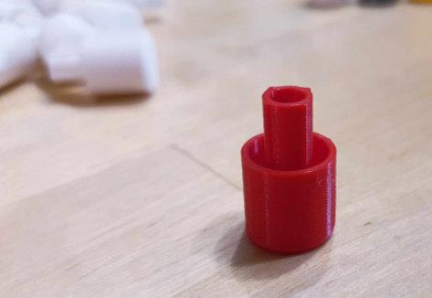 Pica | Rozlišovací barevné čepičky Barva: červená