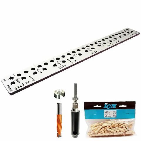 IGM | FKP900 Vrtací šablon 900mm + ZDARMA 100ks kolíků 8x35