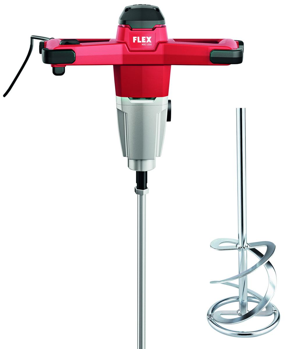 FLEX 1200 Wattů 1-rychlostní míchadlo s 3-stupňovým regulátorem otáček - MXE 1200 + WR2 140