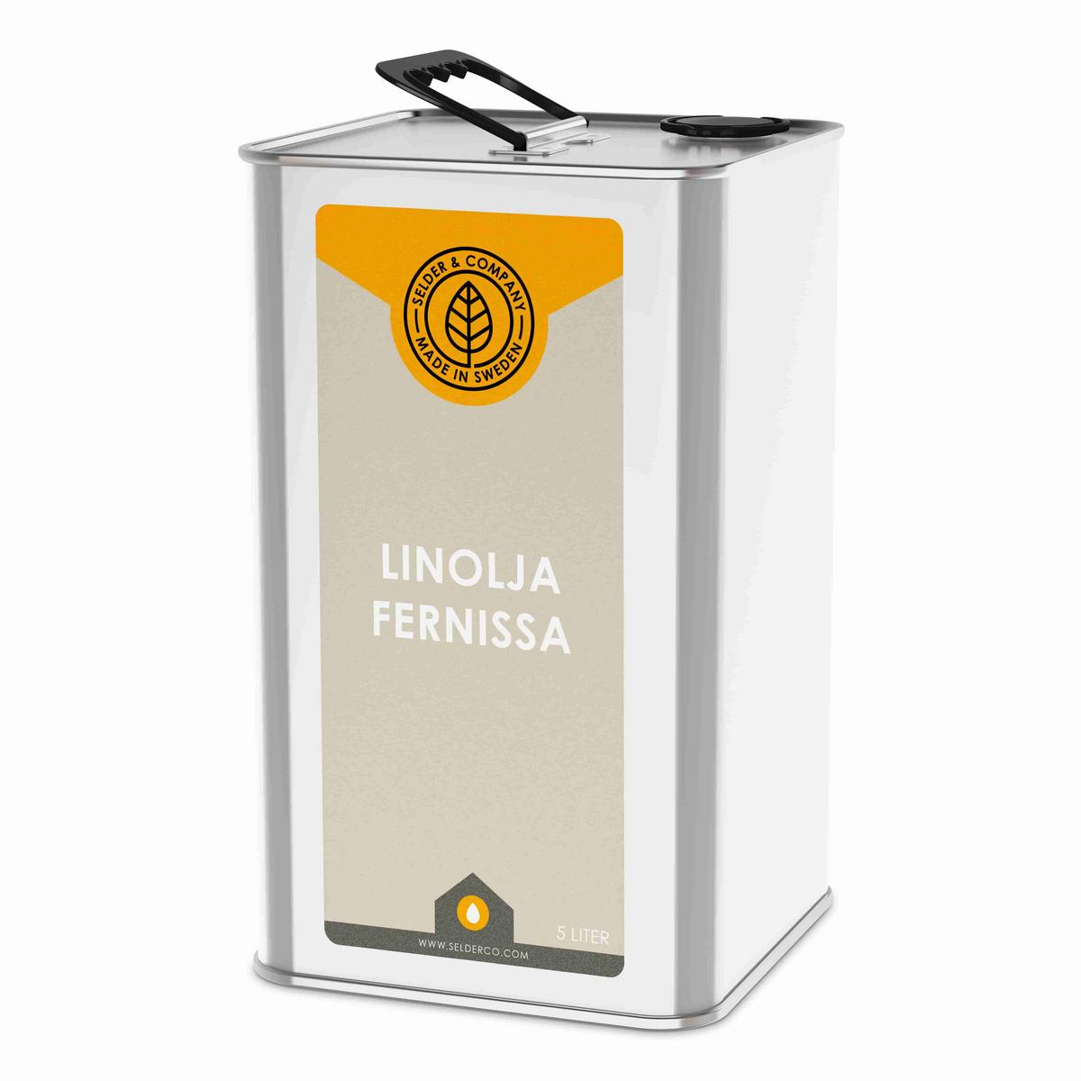 Selder | Lněný lakový olej - Linolja Fernissa Obsah balení: 5 l