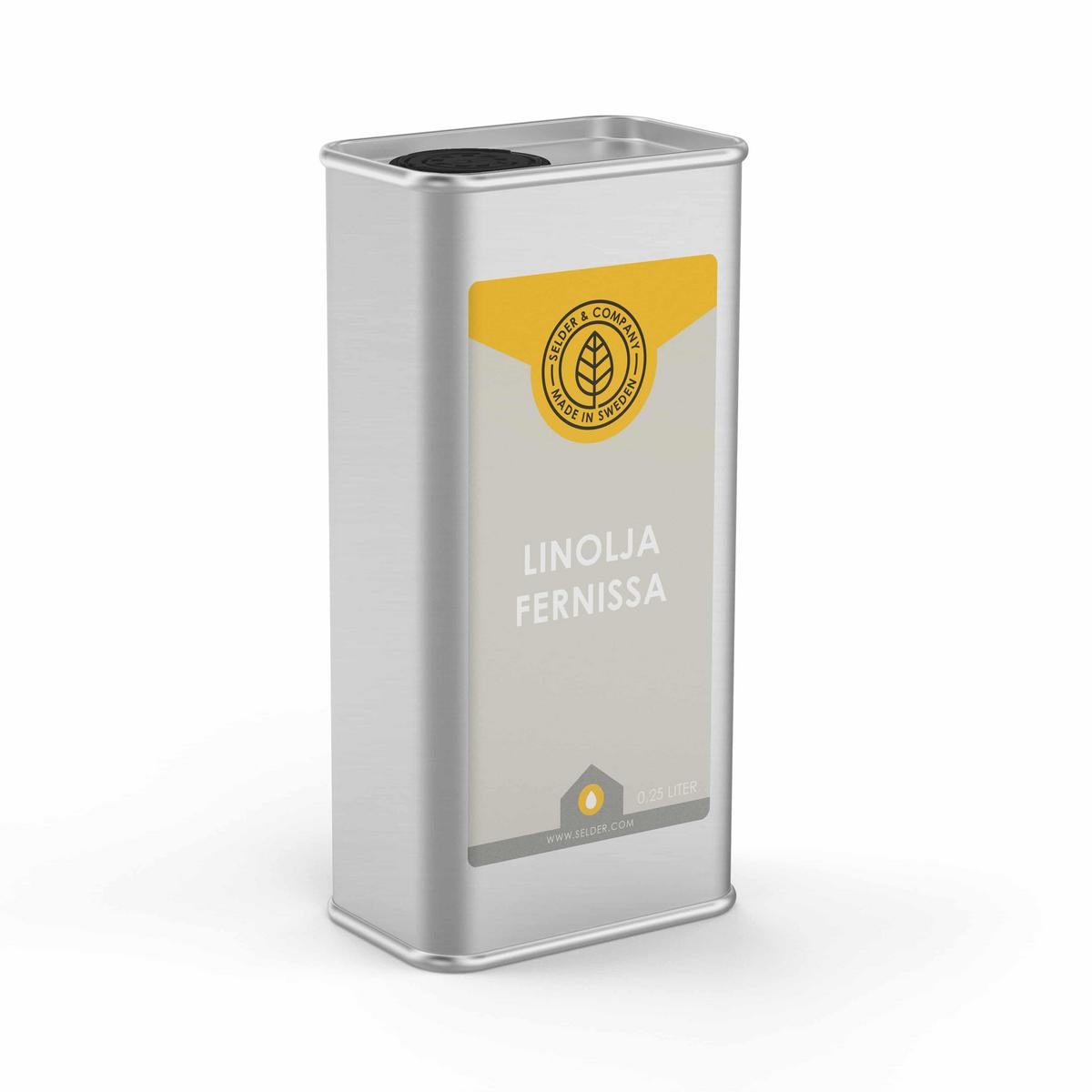 Selder | Lněný lakový olej - Linolja Fernissa Obsah balení: 0,25 l