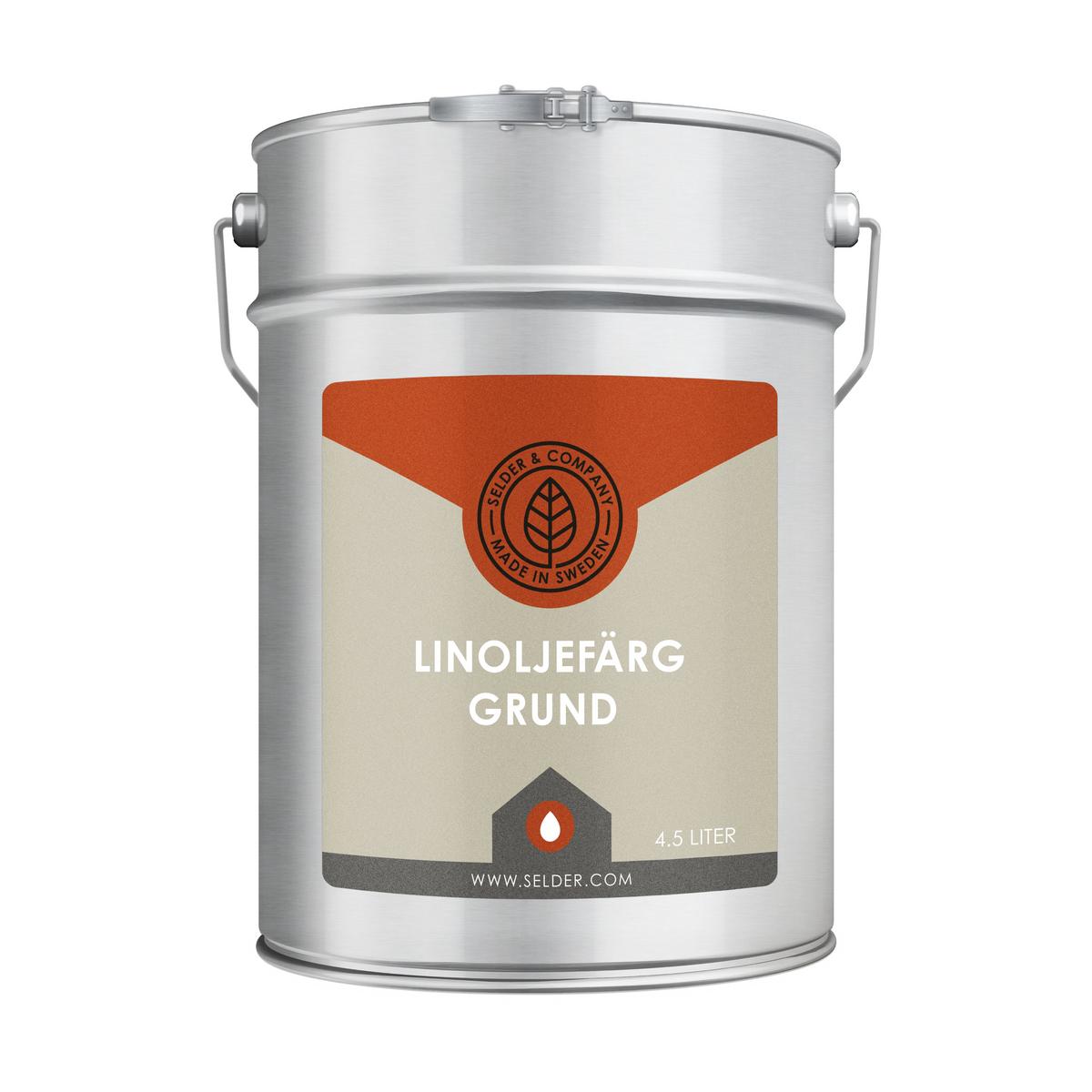 Selder - základní lněná olejová barva Obsah balení: 4,5 l