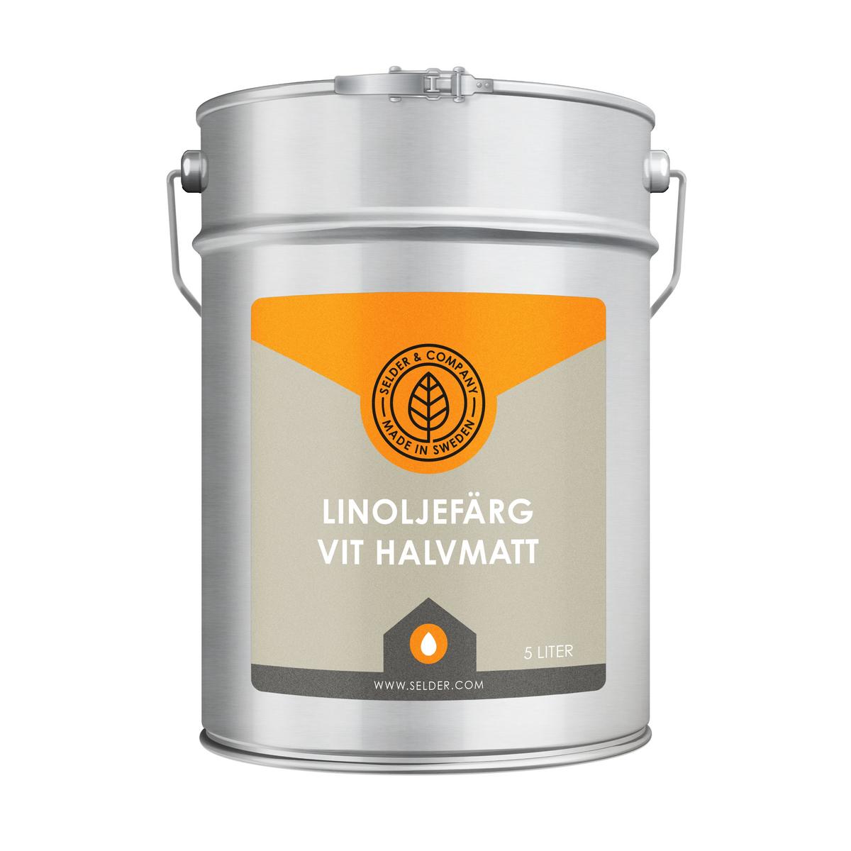 Selder - polomatná lněná olejová barva Obsah balení: 5 l