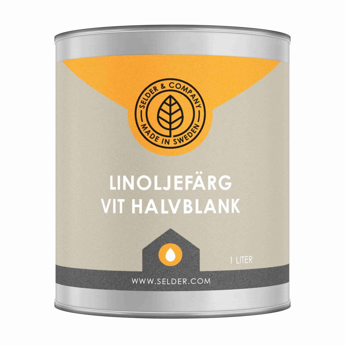 Selder - pololesklá lněná olejová barva Obsah balení: 1 l