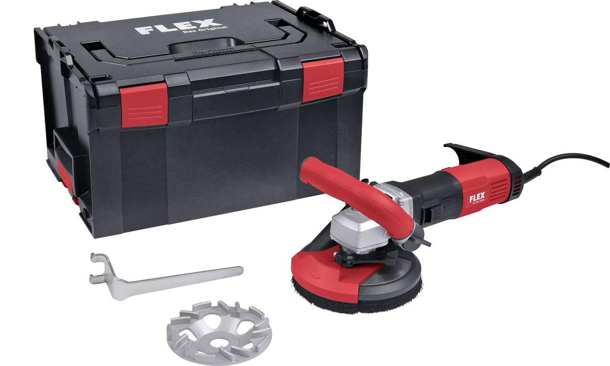 Flex | Sanační bruska LDE 16-8 125R - suché broušení Varianta: Thermo Jet - brusný talíř (359378)