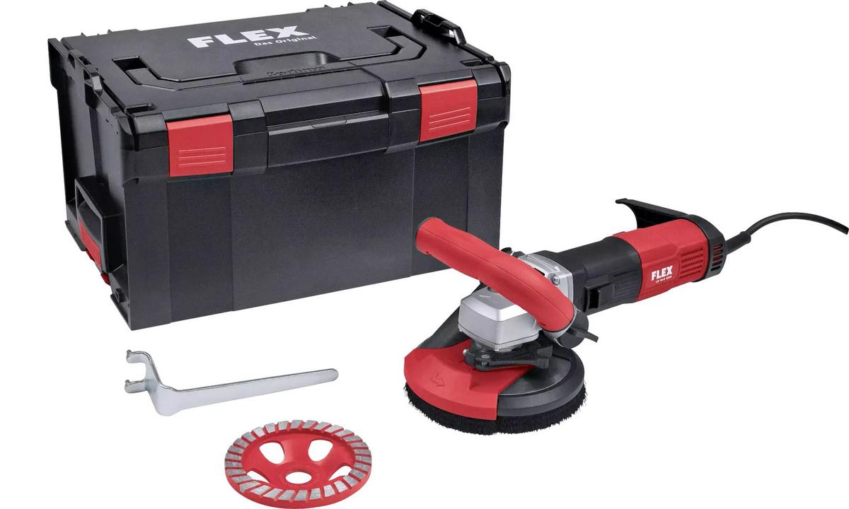 Flex | Sanační bruska LDE 16-8 125R - suché broušení Varianta: Turbo Jet- brusný talíř (453773)